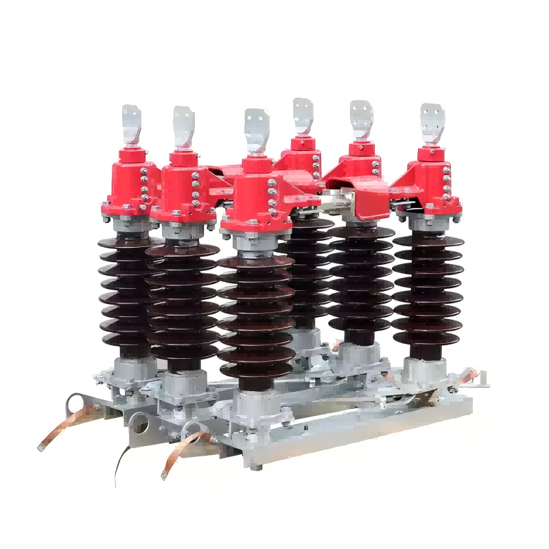 GW4 35KV outdoor ဒေါင်လိုက်လည်ပတ်မှုအမျိုးအစားသုံးခုအဆင့်အရုပ်
